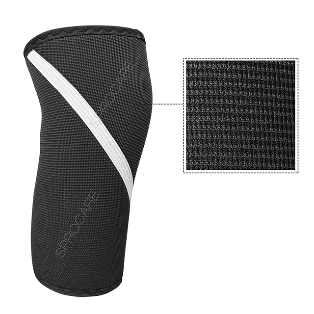 Heavy-duty 7mm Weightlifting Sports Knee Sleeves Knee Support Pads