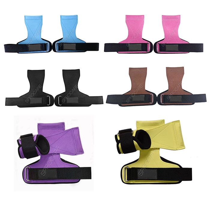 Lifting Wrist Straps Weightlifting Grips,Gym,Workout, Deadlift Hand Grips for Men and Women Palm Protector Palm Guard Protection