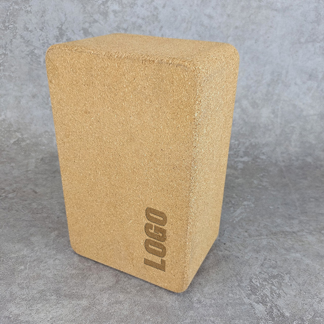 FSC Wholesale Custom Cork Yoga Block Prop Set